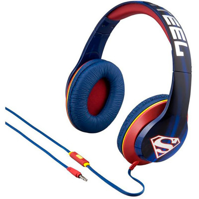 Навушники eKids Warner Bros Superman Mic eKids Warner Bros Superman Mic RI-M40SUFXV7