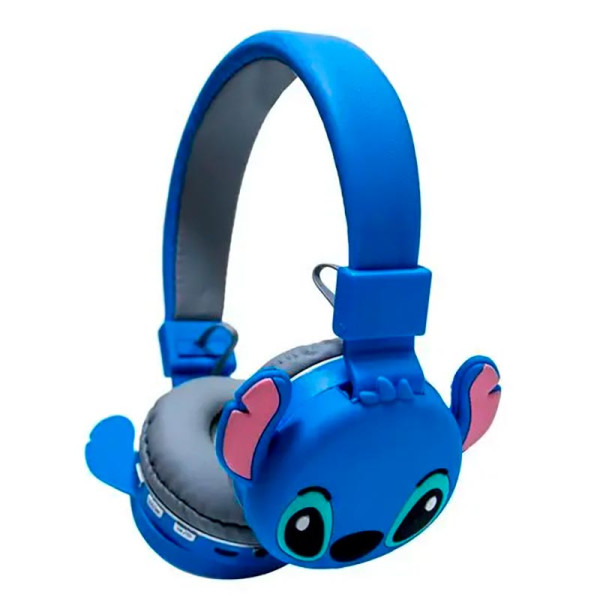 Дитячі навушники Стіч з Bluetooth і мікрофоном AH-806_Blue