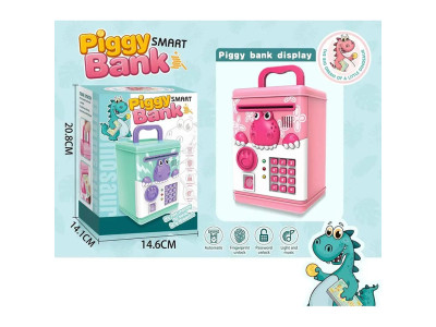 Сейф скарбничка Piggy Bank Smart з автоматичним приймачем купюр та паролем 6002A