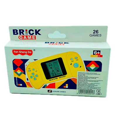 Тетріс Brick Game 26 в 1 8984_Yellow
