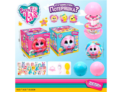 Інтерактивна тварина "Няшка-Потеряшка Дітки" 12 вид мікс у коробці 16х16х16 638 Інтерактивна тварина "Няшка-Потеряшка Дітки" 12 вид мікс у коробці 16х16х16 638