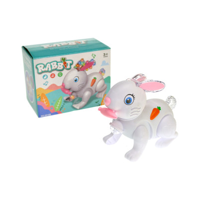 Зайчик музичний на батарейках в коробці 155*122*88см 6910B Зайчик музичний на батарейках в коробці 155*122*88см 6910B