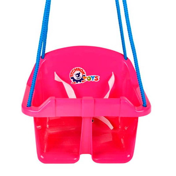 Гойдалка Технок для дітей навантаження 20 кг 3015_Pink Гойдалка Технок для дітей навантаження 20 кг 3015_Pink