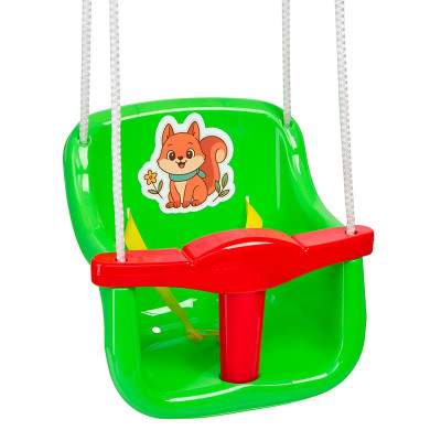 Гойдалка Бамсик Веселий малюк № 9 7011_Green