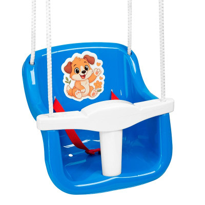 Гойдалка Бамсик Веселий малюк № 9 7011_Blue