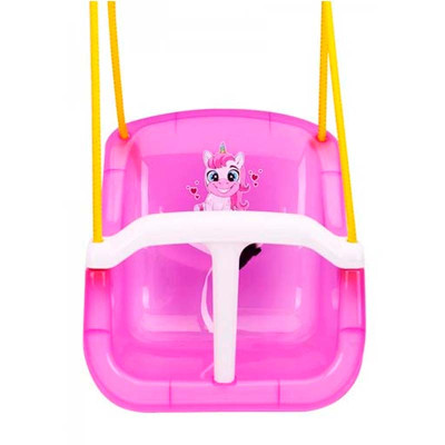 Гойдалка Технок для дітей навантаження 20 кг 8096_Pink Гойдалка Технок для дітей навантаження 20 кг 8096_Pink