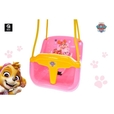 Гойдалка qbee "Щенячий патруль: Команда дівчат" рожева QB001-302 Гойдалка qbee "Щенячий патруль: Команда дівчат" рожева QB001-302