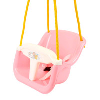 Дитяча гойдалка ТехноК рожева до 20 кг 2123