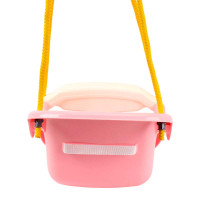 Дитяча гойдалка ТехноК рожева до 20 кг 2123