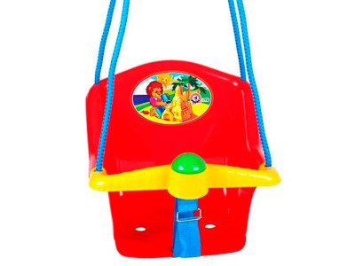 Гойдалка Технок для дітей навантаження 20 кг 1790_Red