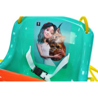 Гойдалка qbee "Мавка" бірюзова QB001-301