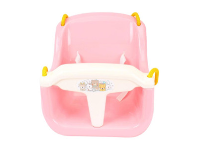 Дитяча гойдалка ТехноК рожева до 20 кг 2123