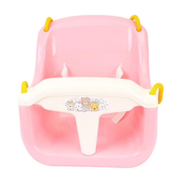 Дитяча гойдалка ТехноК рожева до 20 кг 2123