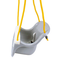 Дитяча гойдалка ТехноК сіра до 20 кг 2147 Дитяча гойдалка ТехноК сіра до 20 кг 2147