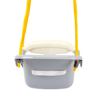 Дитяча гойдалка ТехноК сіра до 20 кг 2147 Дитяча гойдалка ТехноК сіра до 20 кг 2147