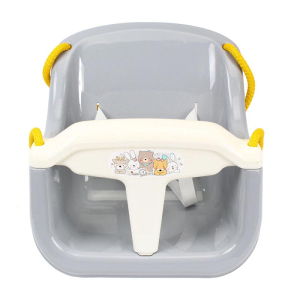 Дитяча гойдалка ТехноК сіра до 20 кг 2147 Дитяча гойдалка ТехноК сіра до 20 кг 2147