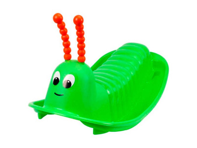 Гойдалка - качалка Paradiso Toys "Гусениця" зелена 2031 Гойдалка - качалка Paradiso Toys "Гусениця" зелена 2031