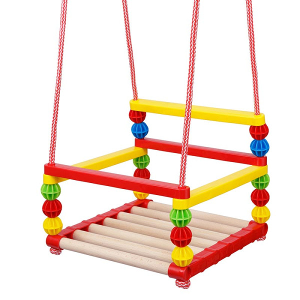 Гойдалка Бамсик № 2 дитяча 7002_Red Гойдалка Бамсик № 2 дитяча 7002_Red