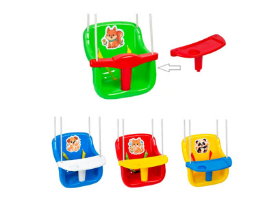 Гойдалка Бамсик Веселий малюк № 8 зі столиком 7010