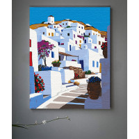 Картина за номерами "Санторині.Греція" 11218-AC