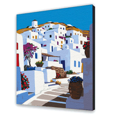 Картина за номерами "Санторині.Греція" 11218-AC Картина за номерами "Санторині.Греція" 11218-AC