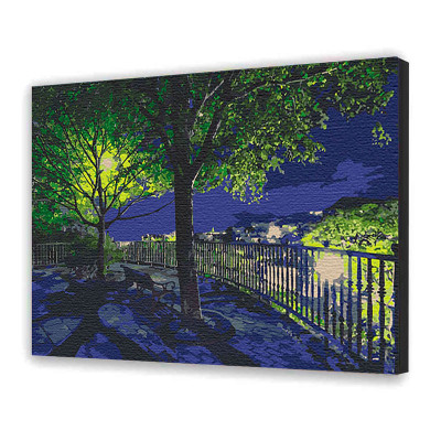 Картина за номерами "Нічний парк" 40*50 см* 10585-AC