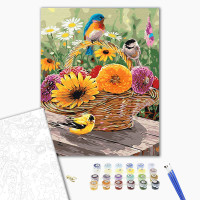 Картина за номерами "Літній кошик" 40*50 см 13134-AC
