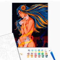 Набір для розпису "Біль" 40*50 см @ 10074-AC Набір для розпису "Біль" 40*50 см @ 10074-AC