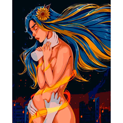 Набір для розпису "Біль" 40*50 см @ 10074-AC