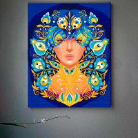 Картина за номерами "Внутрішня краса" 40*50 см @ 10010-AC Картина за номерами "Внутрішня краса" 40*50 см @ 10010-AC