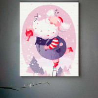 Картина за номерами ArtCraft "Святковий Санта" 40*50 см 16122-AC