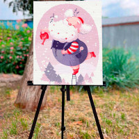 Картина за номерами ArtCraft "Святковий Санта" 40*50 см 16122-AC