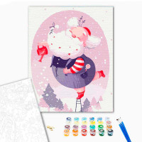 Картина за номерами ArtCraft "Святковий Санта" 40*50 см 16122-AC