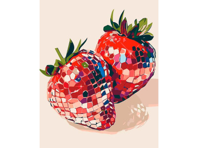 Картина за номерами "Полунична спокуса" Artcraft 40*50 см 12029-AC