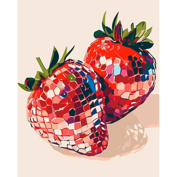 Картина за номерами "Полунична спокуса" Artcraft 40*50 см 12029-AC