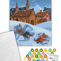 Картина за номерами ArtCraft "Веселі мишенята" 40*50 см 16127-AC