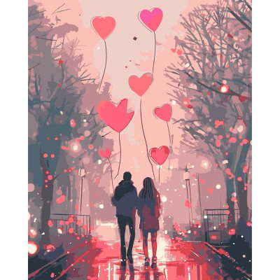 Картина за номерами ArtCraft "Романтична прогулянка" 40*50 см 10167-AC
