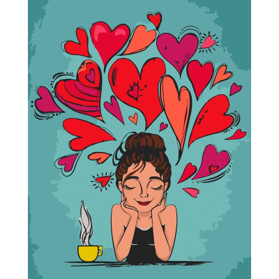 Картина за номерами ArtCraft "Романтичні мрії" 40*50 см 10175-AC Картина за номерами ArtCraft "Романтичні мрії" 40*50 см 10175-AC