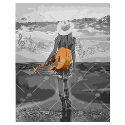 Картина за номерами На хвилях музики 40*50 см КНО4571