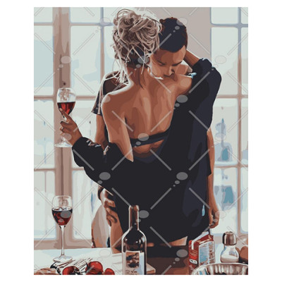 Картина за номерами Пристрасний ранок 40*50 см КНО4573