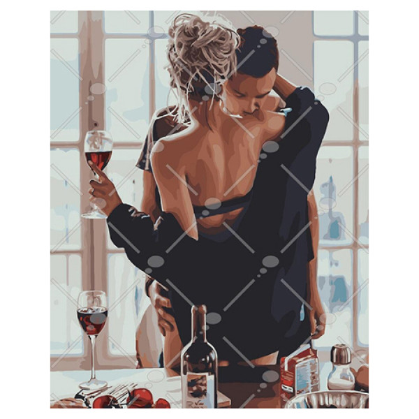 Картина за номерами Пристрасний ранок 40*50 см КНО4573