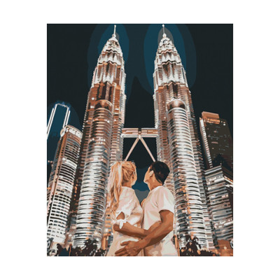 Картина за номерами "Високі почуття" 40*50 см КНО4589