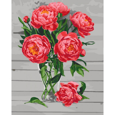 Картина за номерами "Садова розкіш" 40х50 см КНО3081