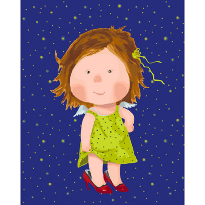 Картина за номерами "Мамині туфлі" 40x50 см KNG034