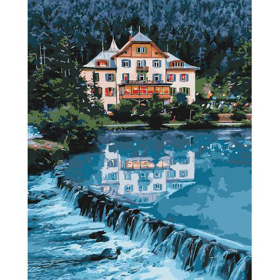 Картина за номерами "Будинок мрії" 40x50 см КНО2267