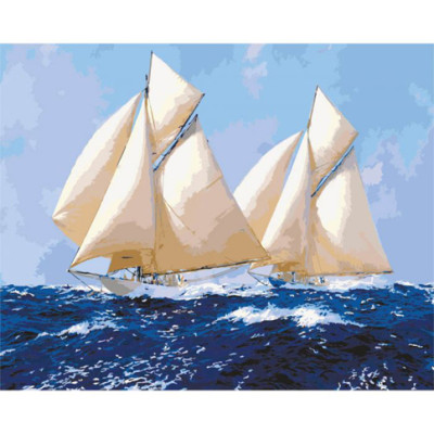 Картина за номерами Вітрильники 40*50 КНО2720