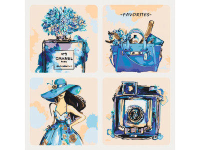 Картина за номерами Стиль мегаполісу 40*40 КНО5020 Картина за номерами Стиль мегаполісу 40*40 КНО5020