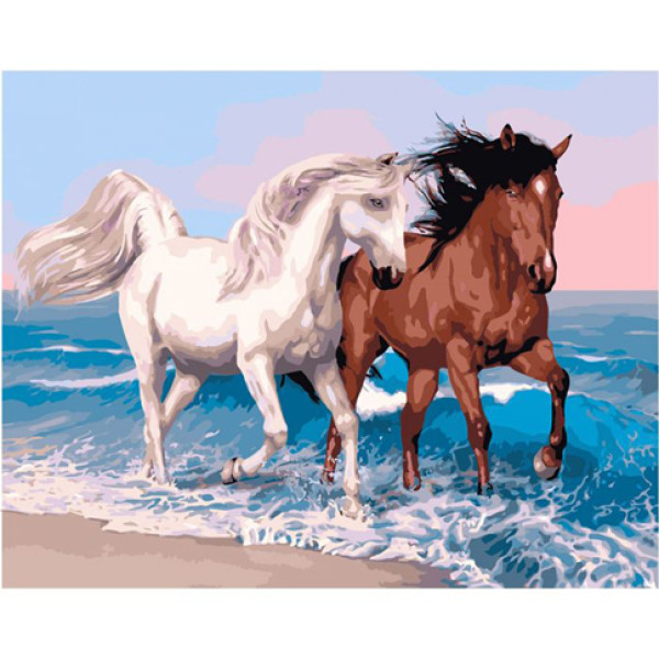 Картина за номерами Біг часу 40*50 КНО4012