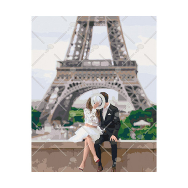 Картина за номерами Солодка парочка 40*50 КНО4531