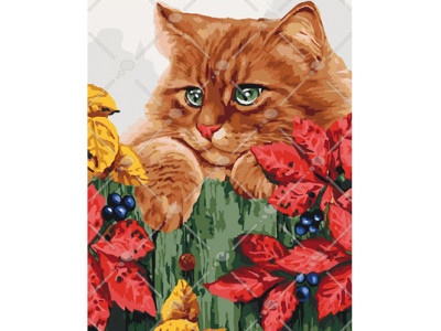 Картина за номерами Руде щастя 40 * 50 КНО4091